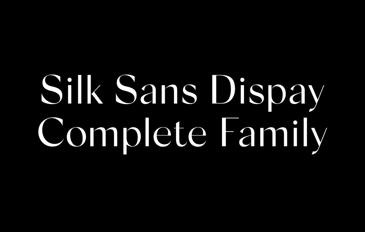 Silk Sans Display